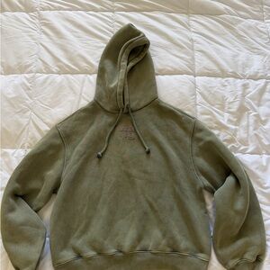 Alexander Wang Olive Green Hoodie- Unisex